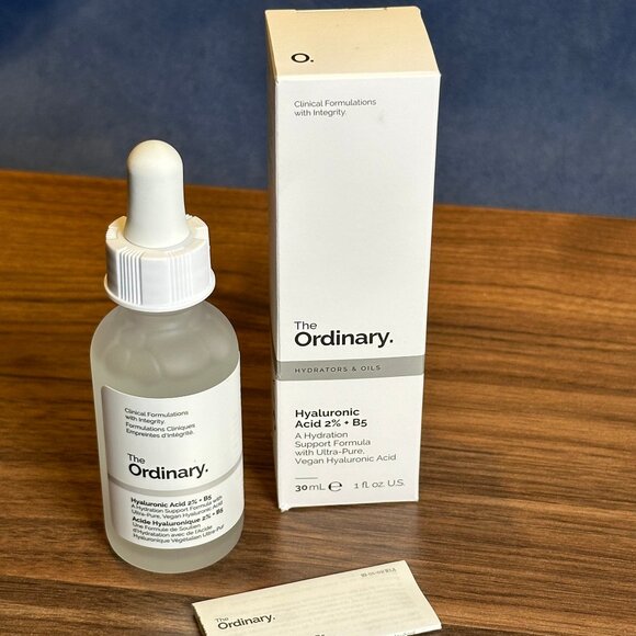 The Ordinary Hyaluronic Acid 2% + B5 Moisturizing Serum 1 fl. oz. NEW - Picture 1 of 4